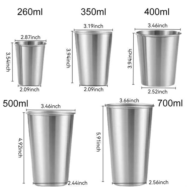 Durable Stainless Steel Camping/Travel Cup Beer Tumbler