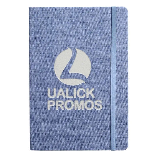 A5 Linen Hardcover Notebooks & Journal 8-1/5" x 5-7/10"