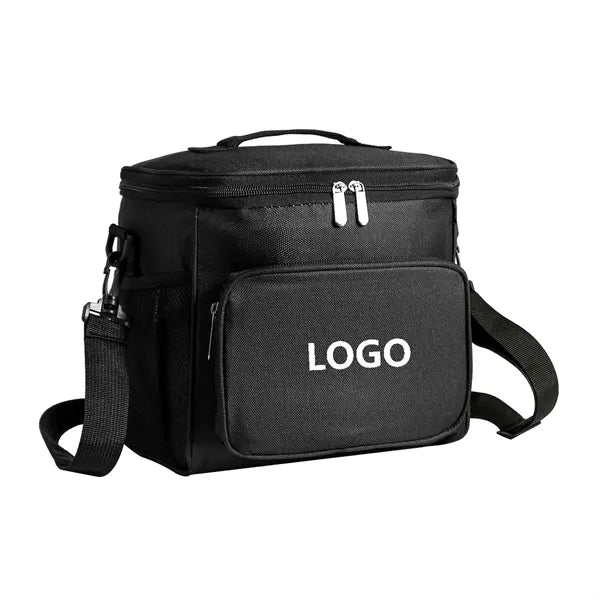 Oxford Cloth Insulated Lunch Tote Bag