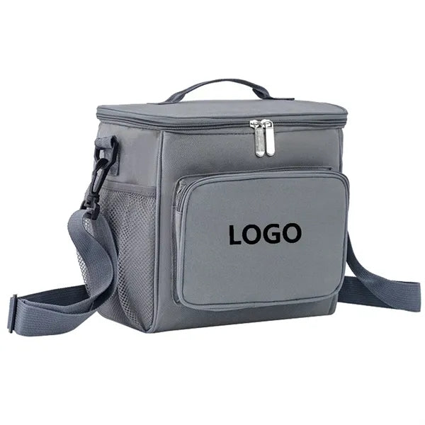 Oxford Cloth Insulated Lunch Tote Bag