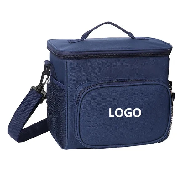 Oxford Cloth Insulated Lunch Tote Bag