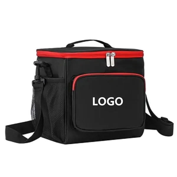 Oxford Cloth Insulated Lunch Tote Bag