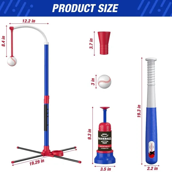3-in-1 Kids Baseball Set