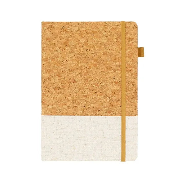 A5 Cork & Heathered Polyurethan Journal 8-2/5" x 5-7/10"