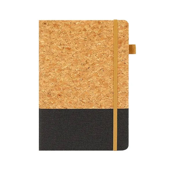 A5 Cork & Heathered Polyurethan Journal 8-2/5" x 5-7/10"