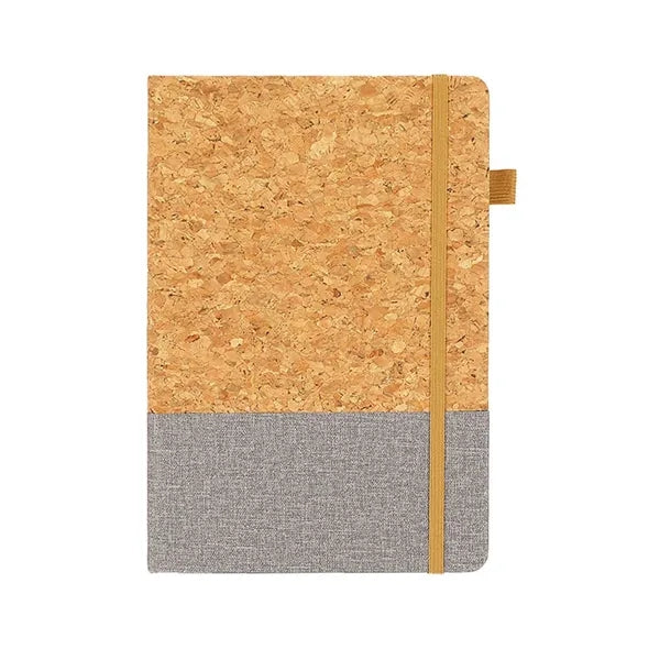 A5 Cork & Heathered Polyurethan Journal 8-2/5" x 5-7/10"