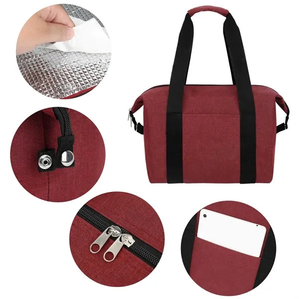 Collapsible Zipper Cooler Tote
