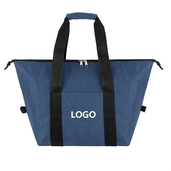Collapsible Zipper Cooler Tote