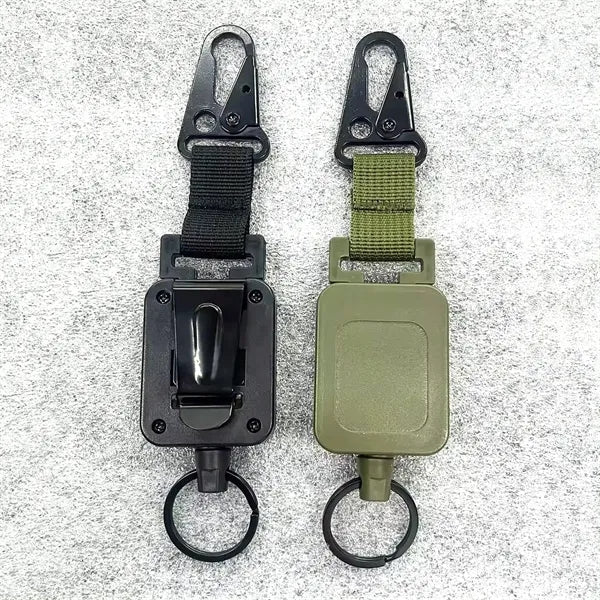 Snap Hook Carabiner Keychain Reel