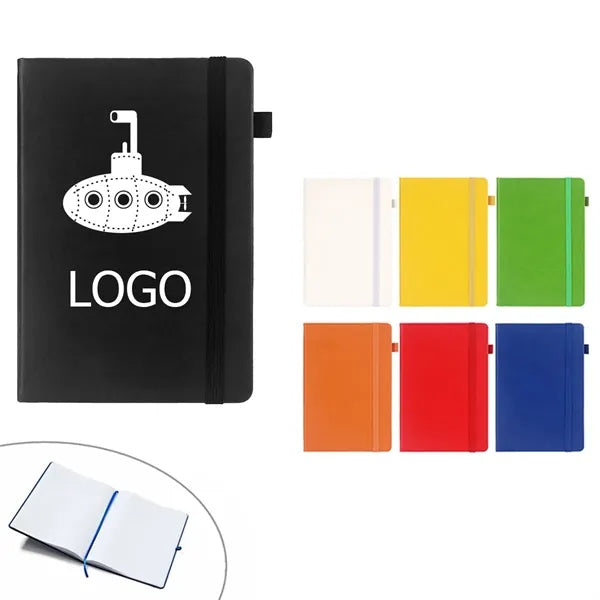 Soft Touch Journal Notebook with Pen Loop