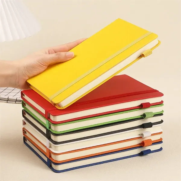 Soft Touch Journal Notebook with Pen Loop