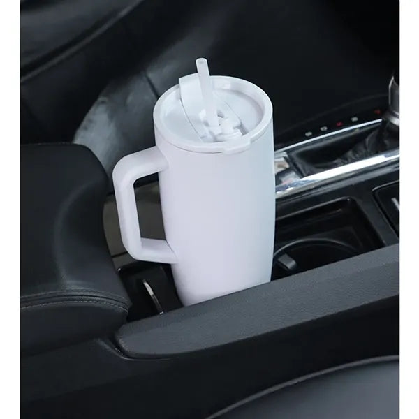 40oz Stainless Steel Tumbler with Handle
