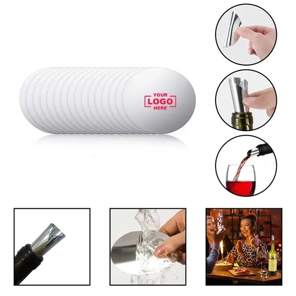 Silver Wine Pourer Disk