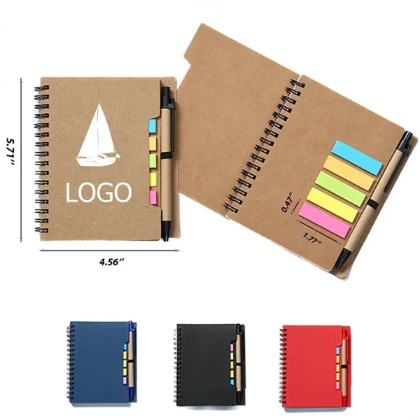 Sticky Notes Notebook Set