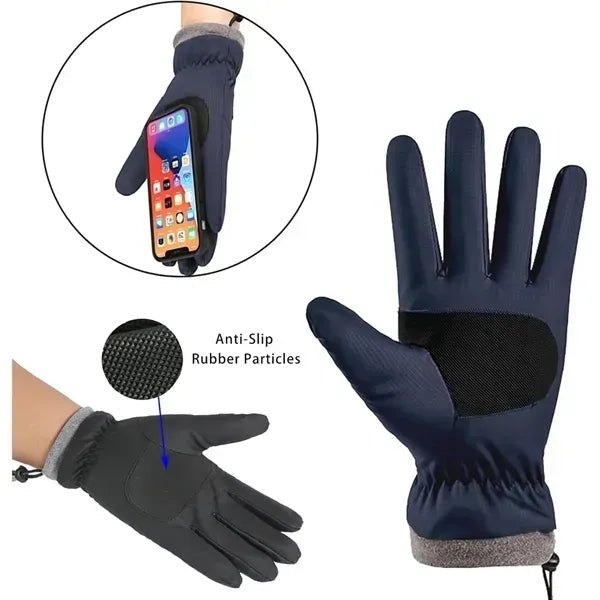 UV Protective Thermal Shield Waterproof Touchscreen Gloves