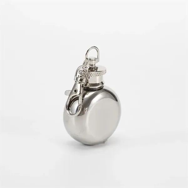 Portable Multi-Colored Round Flask