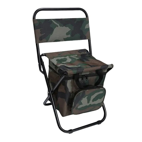 Multi Functional Portable Folding Chair Backpack Cooler Bag