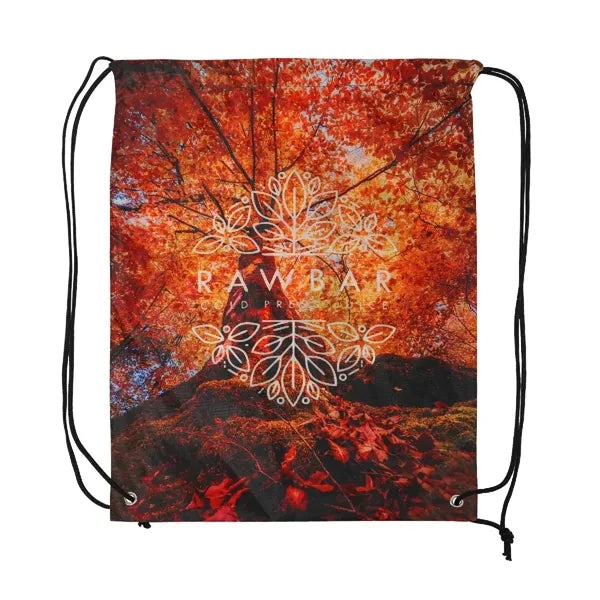 Dye-Sublimated Drawstring Backpack ( 14" X 17" )