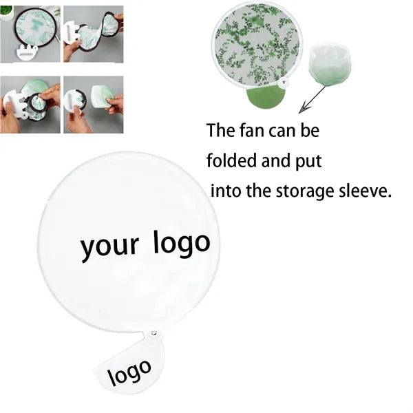 Foldable Advertising Round Fan