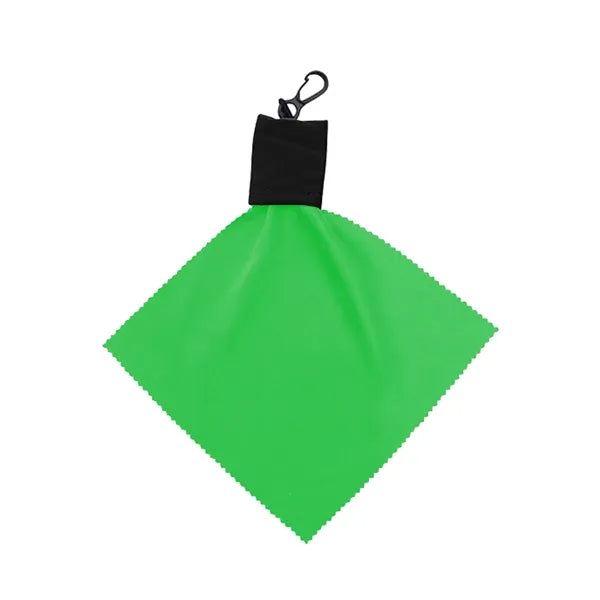 Microfiber Cleaning Cloth With Carabiner