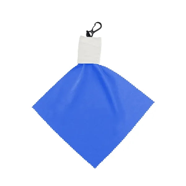 Microfiber Cleaning Cloth With Carabiner