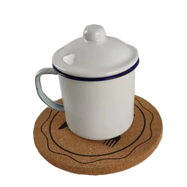 Eco-friendly Round Cork Wood Coaster