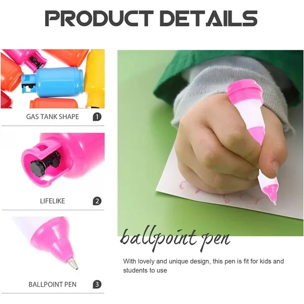 Creative Plastic Gas Tank Retractable Ballpoint Pen