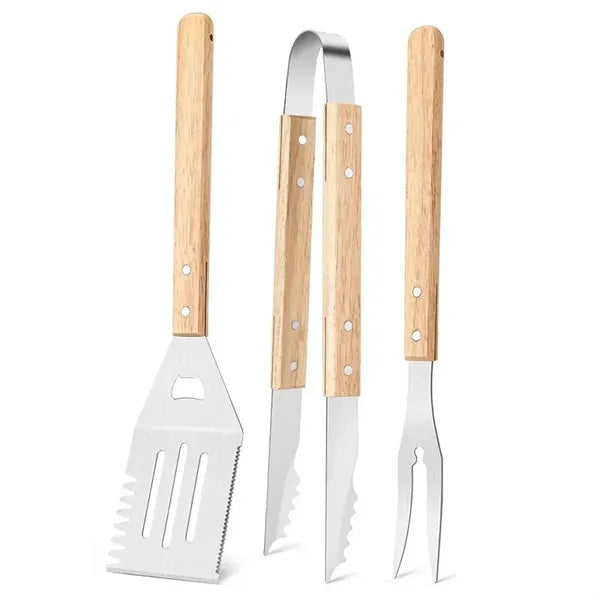 BBQ Grilling Tools Set of 3 pcs