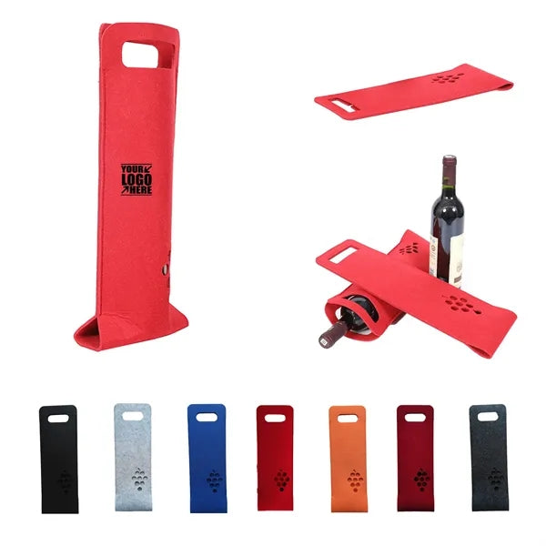 Felt Gift Wine Tote Bottle Bag