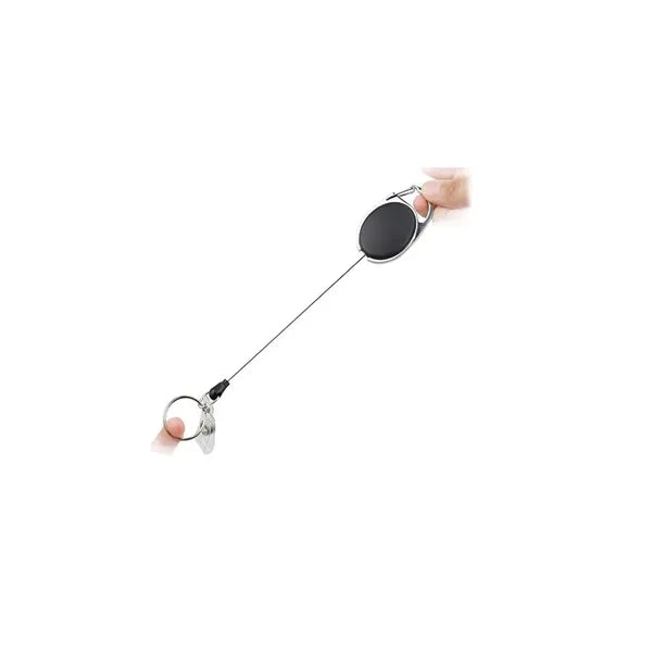 Plastic Retractable Badge Holders With Carabiner