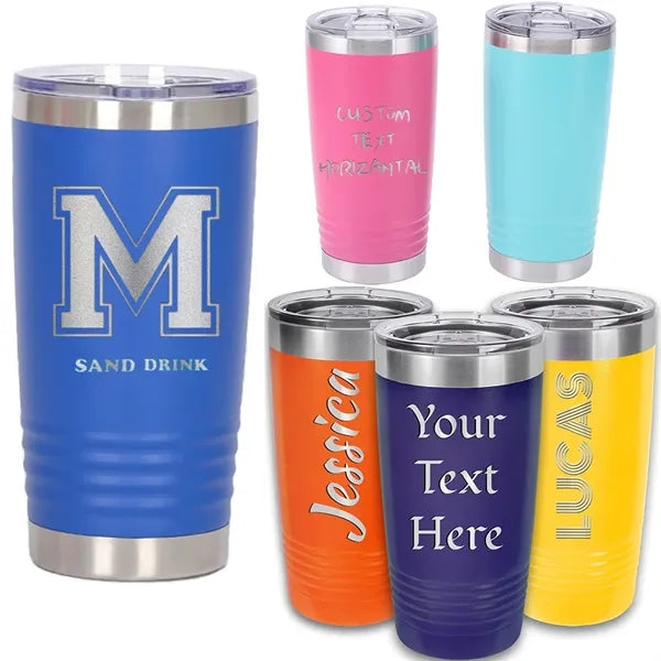 20oz Customized Vacuum Insulated Ringneck Tumbler with Lid