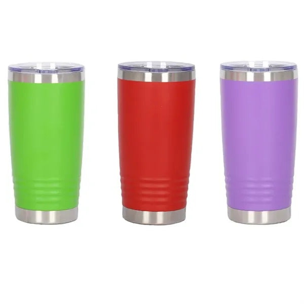 20oz Customized Vacuum Insulated Ringneck Tumbler with Lid