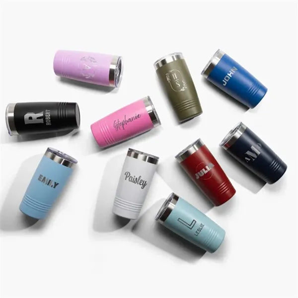 20oz Customized Vacuum Insulated Ringneck Tumbler with Lid
