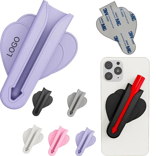 Silicone Mobile Phone Lipstick Holder