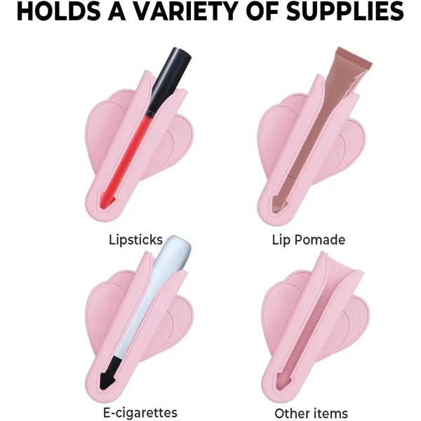 Silicone Mobile Phone Lipstick Holder