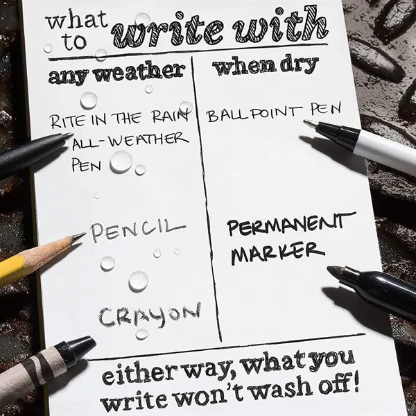 Top-Spiral Weatherproof Notebook