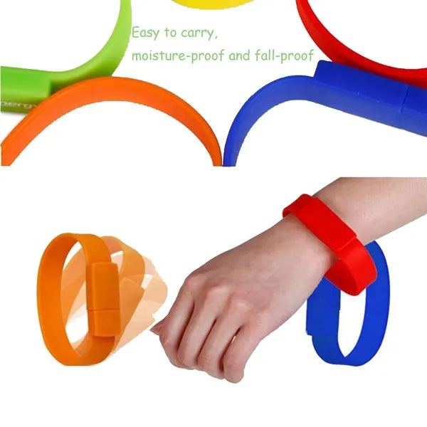 Silicone Bracelet Wristband 4G U Disk