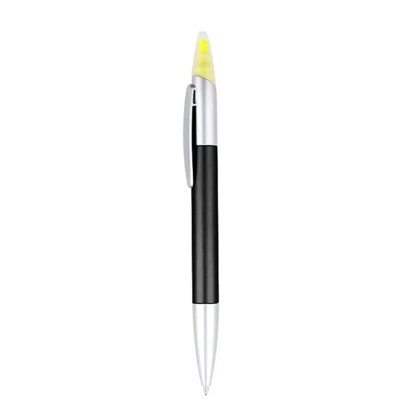 Highlighter Cap Ballpoint Pen