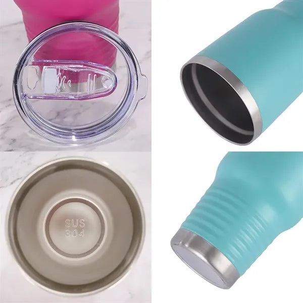 30oz Travel SS Ringneck Vacuum InsulatedCoffee Mug w/ lid
