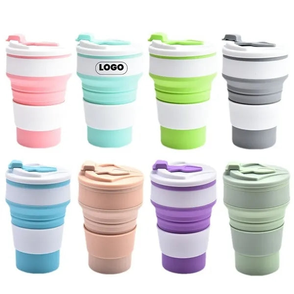12oz Silicone Collapsible Travel Cup