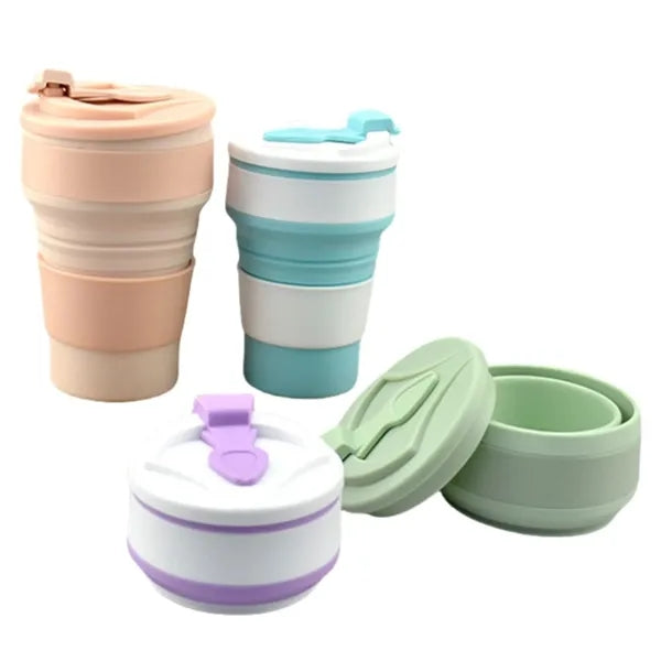 12oz Silicone Collapsible Travel Cup