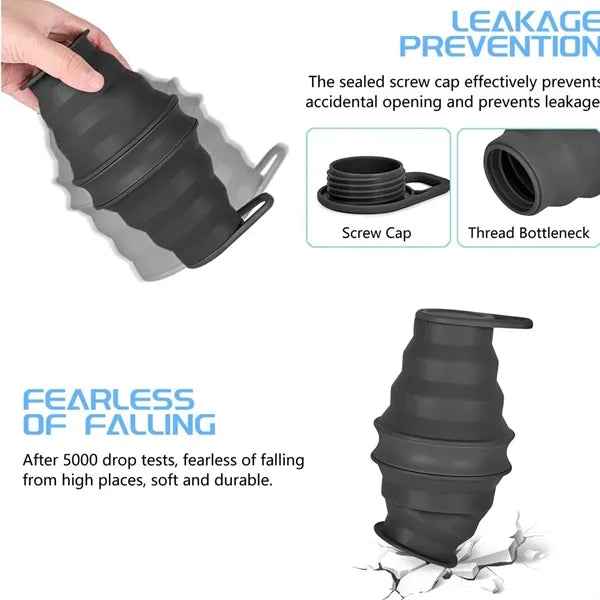 17OZ Foldable Drinking Bottle