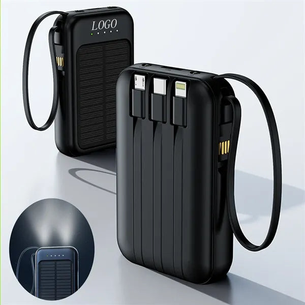 5000mah Faster Charging Solar Power Bank