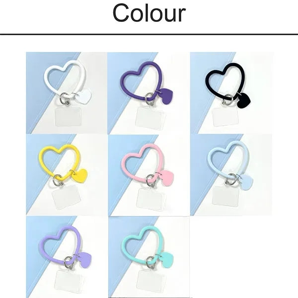 Heat-shaped Phone Hand Wrist With Keychain Lanyard Strap