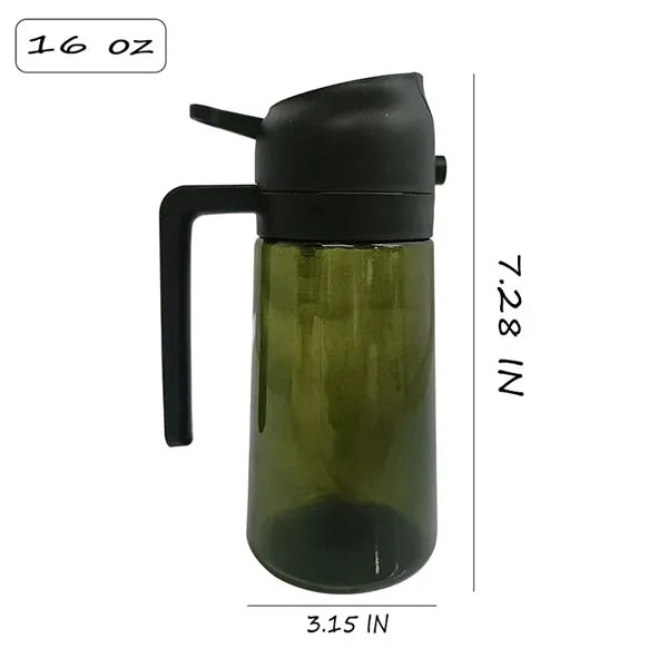 16oz Multifunctional glass oil jug