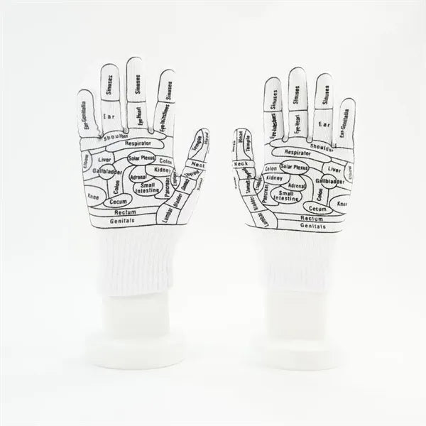 Hand Acupressure Massage Reflexology Gloves
