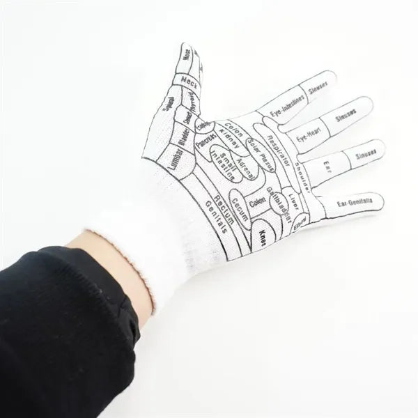 Hand Acupressure Massage Reflexology Gloves