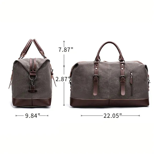 Travel Tote Canvas Duffel Bag