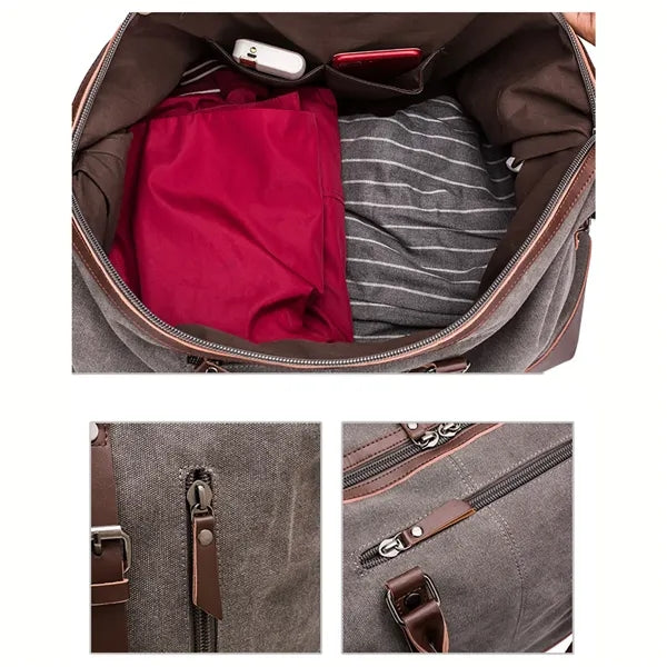 Travel Tote Canvas Duffel Bag