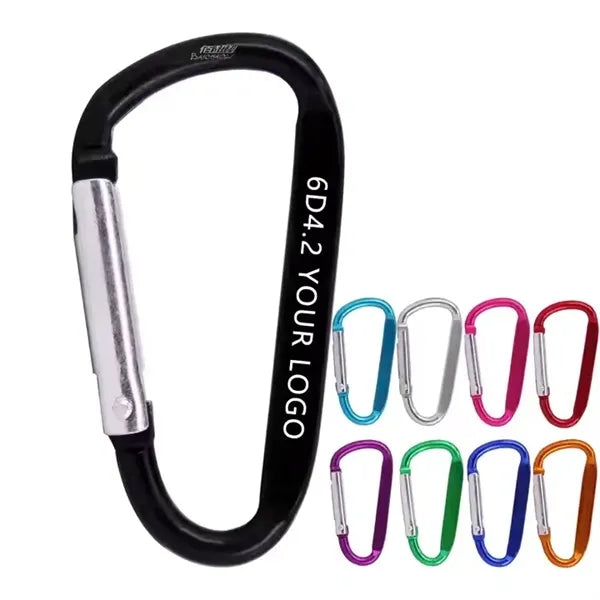D-Shaped Carabiner keychain